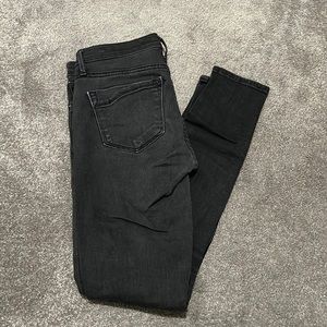 Express Black legging mid rise jeans